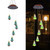 Yard Solar Wind Chime Light LED Solar Powered Wind Chimes Hanging Lamp for Patio Garden