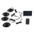 LED Solar Light High Brightness IP65 Waterproof Infrared Remote Control Solar Ceiling Lamp for Outdoor Courtyard