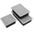 3Pcs Silicone Ice Cubes Maker Flexible Ice Trays with Lid DIY Mold Mould Kitchen AccessoriesBlack