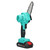 4in Electric Chain Saw Rechargeable Mini Electric Chainsaw Portable Electric Pruning ToolUS Plug 100-240V