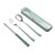 Stainless Steel Cutlery Set Easy To Clean Portable Reusable Chopsticks Fork Spoon Set for Outdoor