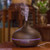 Wood Grain Aroma Diffuser Home Ultrasound Essential Oil Atomizing Humidifier Bedroom Hotel Silent Humidifier with Light Deep Wood Grain EU with Remote Control
