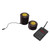 Restaurant Pager System 10 Coaster Pagers with Keypad Transmitter for Restaurant Food Truck Coffee Shop UK Plug 100 to 240V