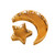 Ramadan Iron Tray Moon Star Shaped Eid Mubarak Dessert Tray for Wedding Party Festival Table Decor