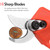 36V Cordless Electric Pruning Shears Portable Garden Shears Tree Trimmer Branch Cutter with Lithium Battery Adapter for Gardening