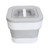 Rice Bucket Collapsible Rice Container Large 27.6lb Tight Sealing with Lid Measuring Cup Food Storage Container for Grain