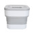 Rice Bucket Collapsible Rice Container Large 27.6lb Tight Sealing with Lid Measuring Cup Food Storage Container for Grain
