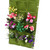 Planting Bag Garden Balcony Wall Vertical Flower Plants Hanging Planter (18 Pockets)