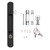 Sliding Door Lock Black Copper Zinc Alloy Lock Furniture Hardware for Balcony Door