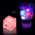 12Pcs Colorful Liquid Sensor LED Ice Cubes Light Wedding Party Decorative Ice Cube (Red)