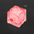 12Pcs Colorful Liquid Sensor LED Ice Cubes Light Wedding Party Decorative Ice Cube (Red)
