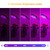 LED Grow Light for Indoor Plants 15W Red & Blue LEDs Auto On & Off with 4/ 8/ 12H Timer 3 Light Modes 5 Brightness Levels IP66 Waterproof Clip-On Desk Plant Growing Lamps for Seedlings