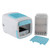 Portable Mini Multi Function USB LED Air Cooler Humidifier Cooling Fan for Home Bedroom Office(Blue )