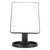 LED Makeup Mirror Vanity Mirror Rectangle 16 Beads USB Rechargeable Angle Adjustable Portable Travel Makeup Mirror Black PP