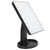 LED Makeup Mirror Vanity Mirror Rectangle 16 Beads USB Rechargeable Angle Adjustable Portable Travel Makeup Mirror Black PP