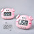 Digital Kitchen Timer Cute Animal Timer with Strong Magnet Back Stand Loud Alarm Large Screen Cooking Timer Clock for Time Management Workout Baking Egg Timer
