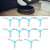 10Pcs Side Brush Fit for Conga 1290 Robot Vacuum Cleaner Home Cleaning Tool Accessories
