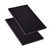 Bar Mat PVC Heat Insulation Drain Pad Black Bar Countertop Spill Mat for Bar Kitchen Restaurant Hotel