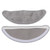 2PCS Mop Cleaning Pad Mopping Cleaning Cloth Replacement Fit for ROIDMI EVE Plus Robot Vacuum Cleaner