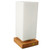 LED Bedside Ambient Light Adjustable Brightness Warm Light Decorative 1600mAh Flower Vase Table Lamp for Home Bedroom Office