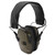 Walker Electronic Earmuffs Noise Cancellation Folding Hearing Protection Adjustable Earmuffs Green