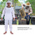 Professional Beekeeper Protective Suit Beekeeping Equipment Hooded Jacket   Pants