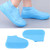 Waterproof Shoes Cover Silicone Non Slip Rain Shoe Covers Reusable Unisex Shoe Protector Overshoes for Outdoor Blue S
