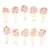 10PCS Cute Print Latex Balloons Set for Baby Child Birthday Party Decoration (1#)
