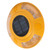 Solar Road Stud Light IP68 Waterproof Automatic Aluminum Alloy LED Dock Lamp for Ground Deck Pathway 1.8W 6V Blue Lamp