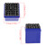 36pcs 6mm Carbon Steel Number/Capital Letter Stamp Punch Set for Metal Wood Leather Plastic