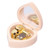 Wood Heart Shape Music Box Musical Box for Birthday Christmas New Year Girlfriend Lover Gift