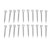 250 Pcs Horseshoe Nails High Tensile Strength Good Elasticity Accurately Crafted Steel Horse Shoes Nails FJ0RACE