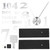 Frameless DIY Wall Clock Modern Mirror Wall Sticker for Home Living Room Bedroom DecorSilver