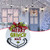 Christmas Welcome Door Sign Green Wooden Wreath for Front Door Wall Porch Indoor Outdoor Decor Party Decorations