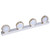 Modern Warm White 4 LED Crystal Mirror Front Wall Light Toilet Bathroom Decor Lamp