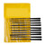 Needle Files Small Files Set Durable High Hardness Plastic Handled Shaping Polishing Carving Files Kit