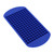 160 Grid Ice Tray Square Flexible Silicone High Temperature Resistant Mini Ice Cube Mold for Home RestaurantBlue