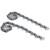 Trimmer Head Chain Wearproof Chain Replacement for Garden Lawn Mower Brush Cutter