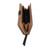 Women Long Wallet Large Capacity PU Leather Hollow Leaf Pattern Lady Purse for Cash Cards Coins Black