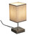 Shineslay LEDs Bedside Table Lamp Home Touching Control Dimmable Nightstand Light for Bedroom Living Room Hotel