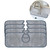 2/4Pcs Faucet Absorbent Mat Sink Splash Guard Microfiber Faucet Splash Catcher Drying Pads Dish Drying Mat for Kitchen Bathroom