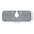 2/4Pcs Faucet Absorbent Mat Sink Splash Guard Microfiber Faucet Splash Catcher Drying Pads Dish Drying Mat for Kitchen Bathroom