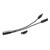 10AWG Solar Panel to SAE Adapter Cable SAE Solar Extension Cable for Automobiles Motorcycles 0.35m Black