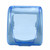 Universal 86 Type Socket Waterproof Box Transparent Wall Switch Protection Box for Bathroom Blue