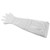 100Pcs Long Arm Disposable Plastic Gloves Safe Reliable Multipurpose Veterinary Long Gloves for Field Dressing White