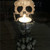 Halloween Decorations Horror Halloween Skeleton Candle Holders Resin Candlestick for Bedroom Study Shop