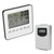 Thermometer Hygrometer with Weather Report Alarm Clock Wireless Temperature Humidity Gauge