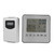 Thermometer Hygrometer with Weather Report Alarm Clock Wireless Temperature Humidity Gauge