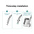 Hot Water Heater Faucet Large Screen Dynamic Digital Display without Installation Electric faucet Heater Instant Hot and Cold Water Heater for Bathroom Kitchen Tankless Hot Water Heater