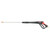 54cm High Pressure Washer Gun 4000PSI Household Multifunctional Extension Garden Washer Gun 5 Color Nozzle Extension Rod Set M22x1.5mm Interface